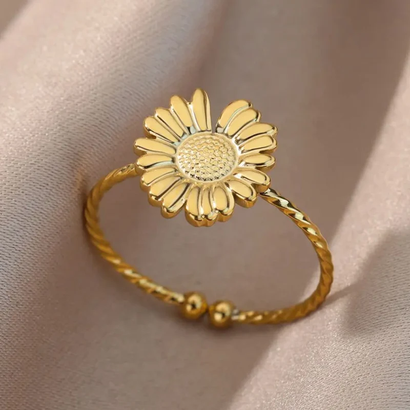Bague avec une Fleur