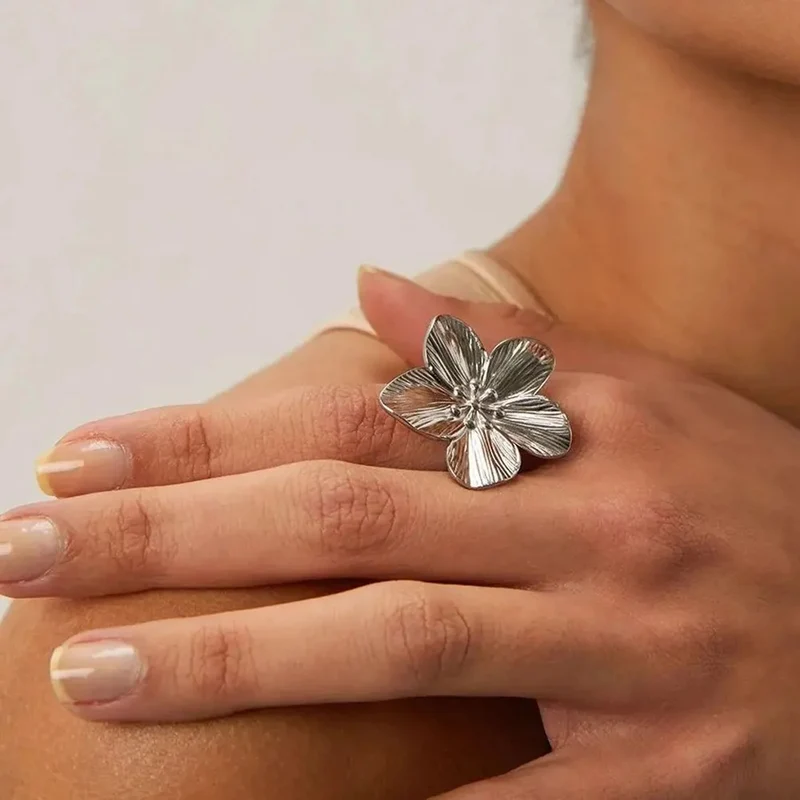 Bague Grosse Fleur