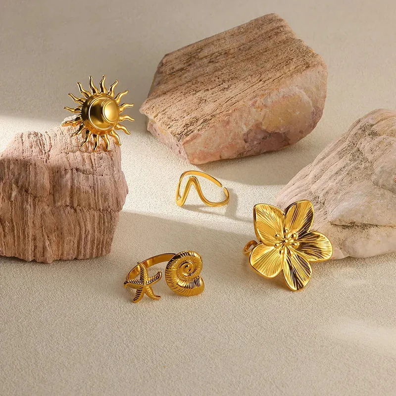 Bague Grosse Fleur