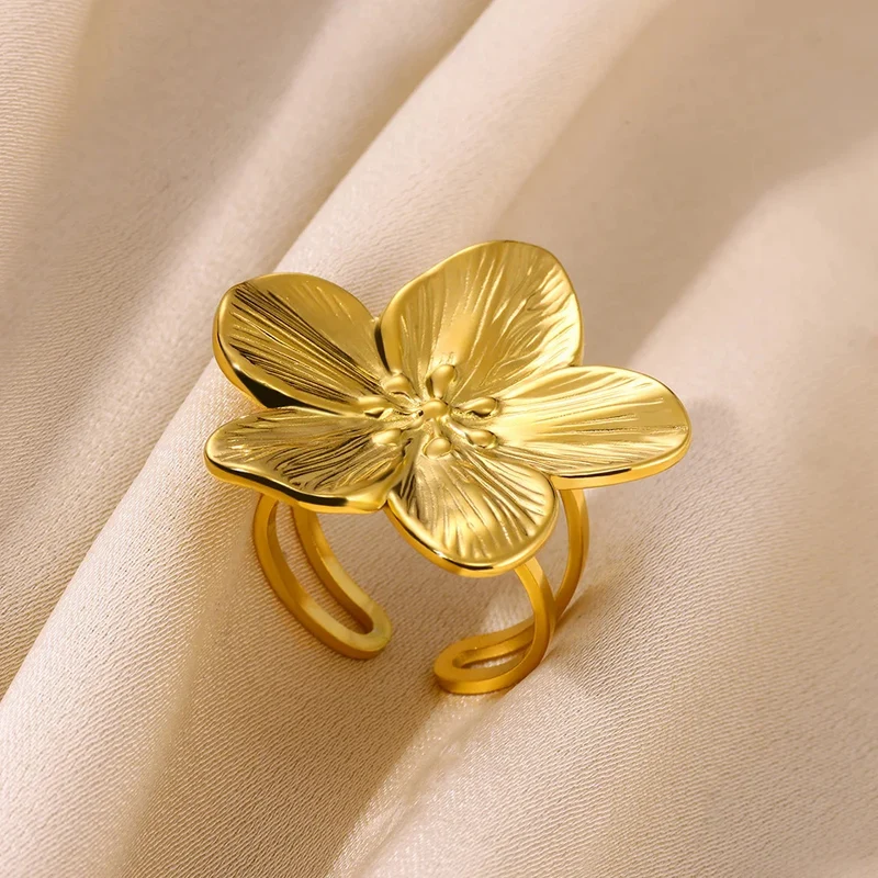 Bague Grosse Fleur
