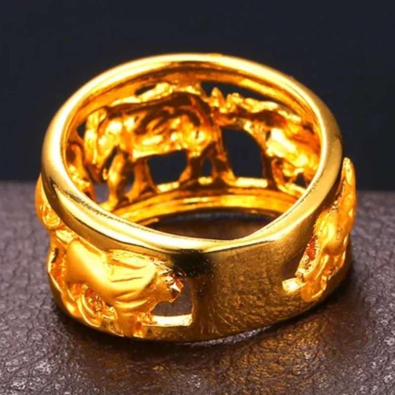 Bague Éléphant Antique