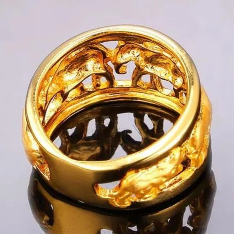 Bague Éléphant Antique