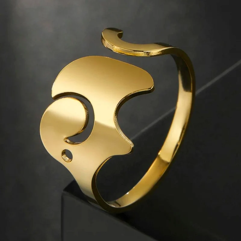 Bague Éléphant Minimaliste