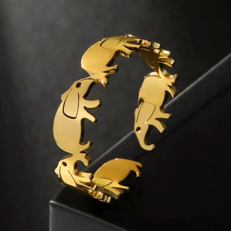 Bague Éléphant Femme