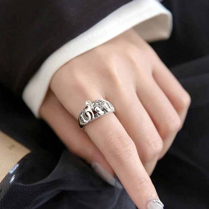 Bague Éléphant Vintage