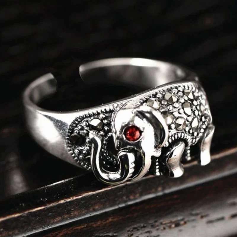 Bague Éléphant Vintage