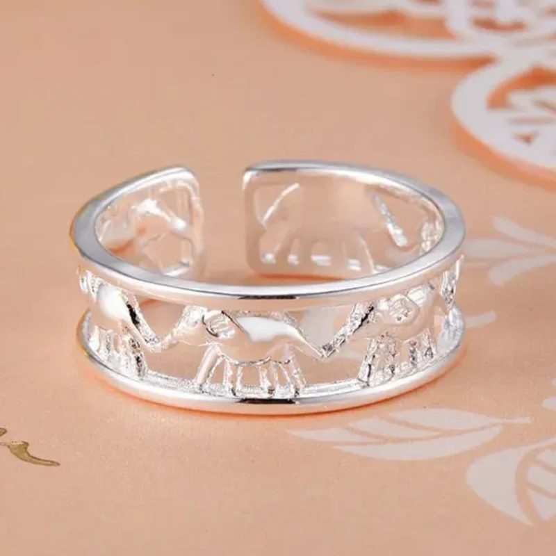 Bague Éléphant Sauvage