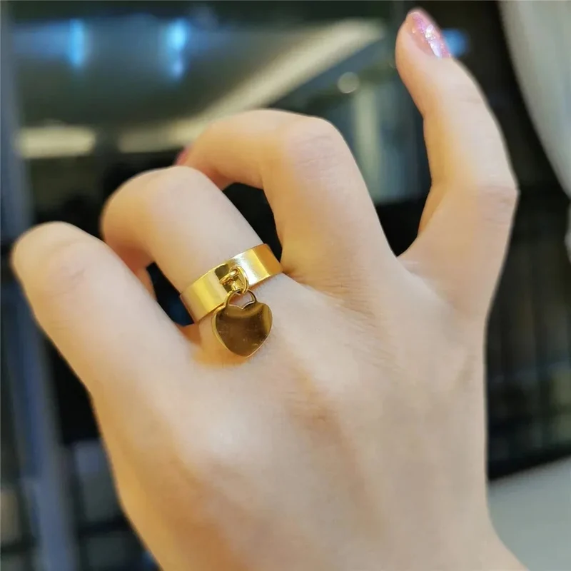 Bague Cœur Breloque