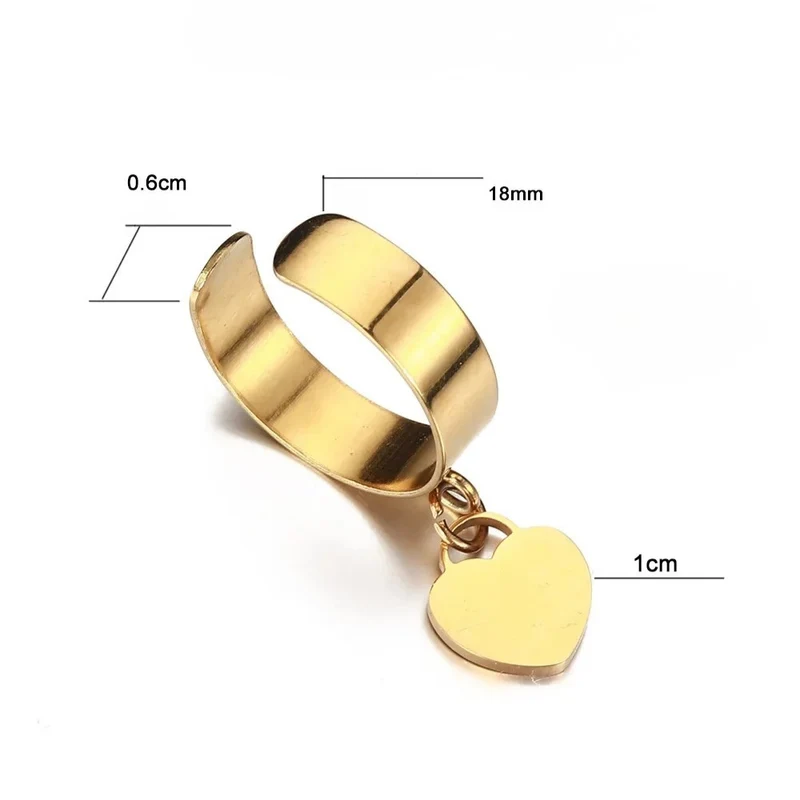 Bague Cœur Breloque