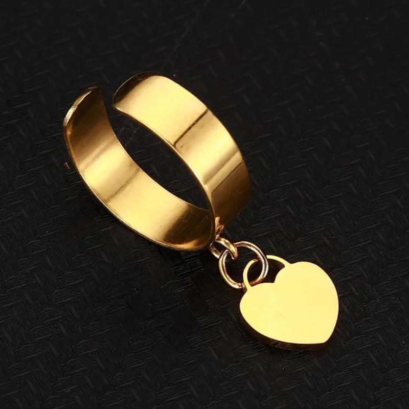 Bague avec Breloque Cœur