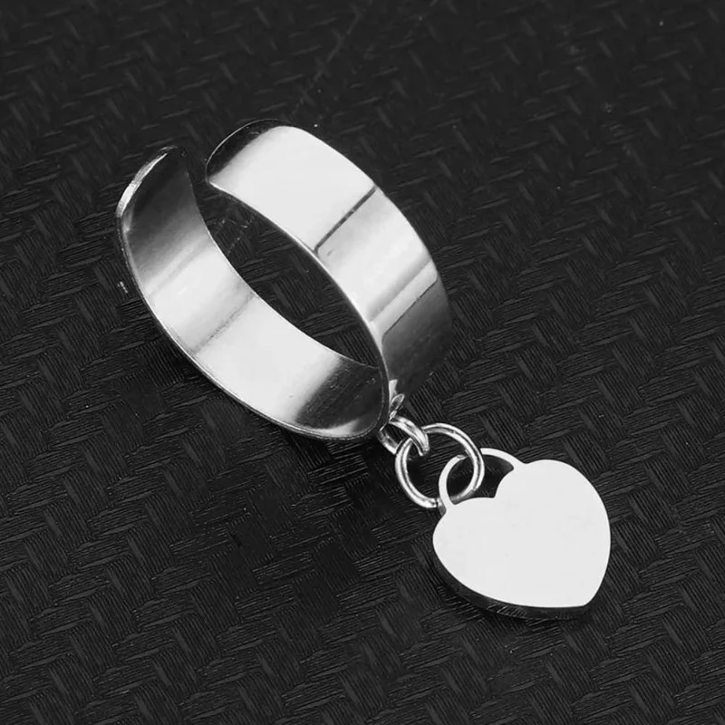 Bague avec Breloque Cœur