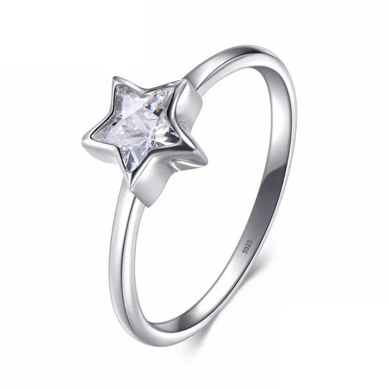 Bague Étoile Argent