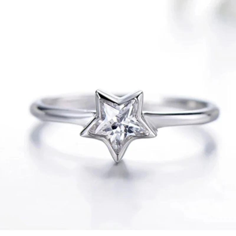 Bague Étoile Argent