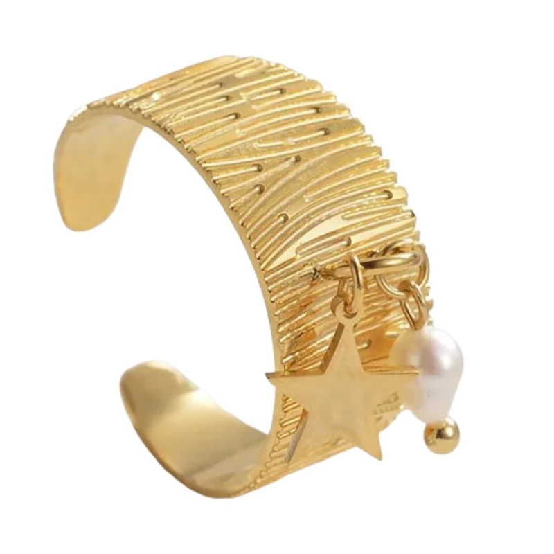 Bague avec Pendentif Étoile