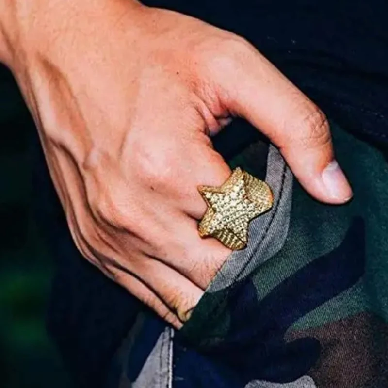 Grosse Bague Étoile