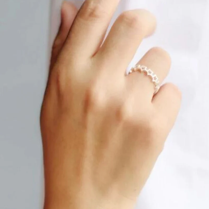 Bague avec Étoiles