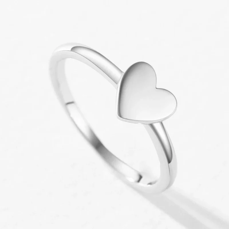 Bague Cœur Argent
