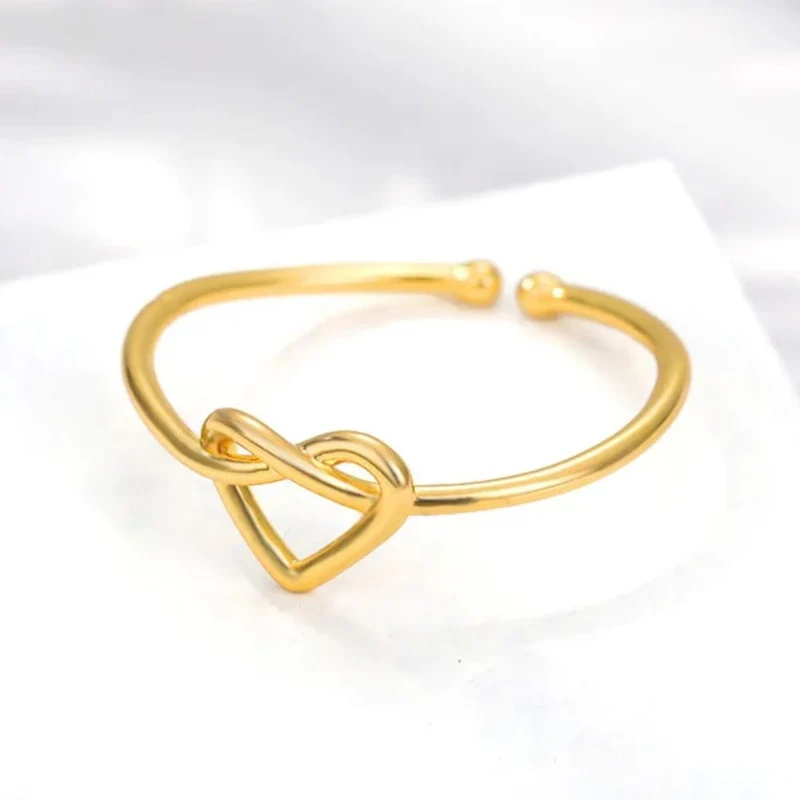 Bague Cœur Noué
