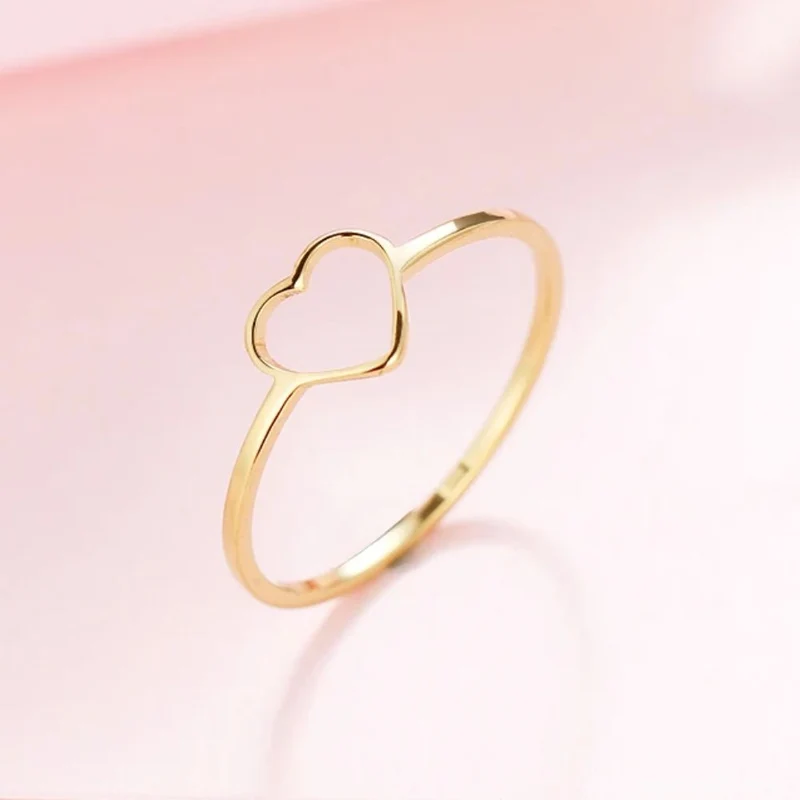 Bague Cœur Acier