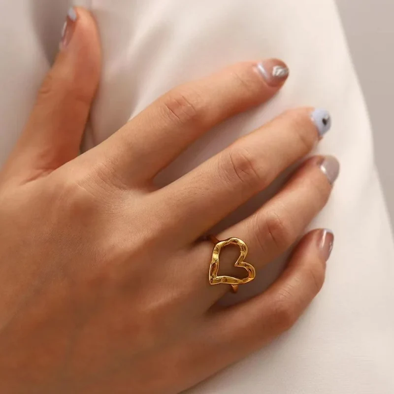 Bague avec un Cœur