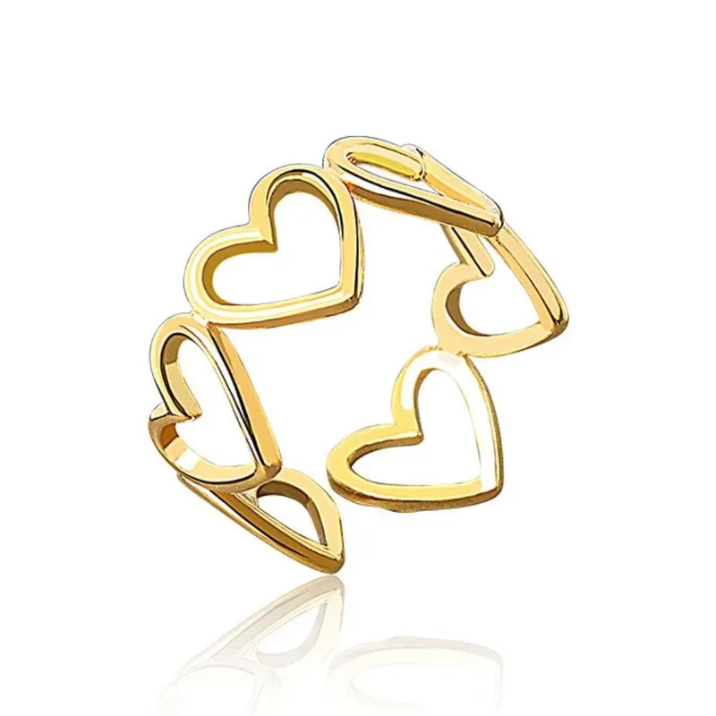 Bague Cœur Multi