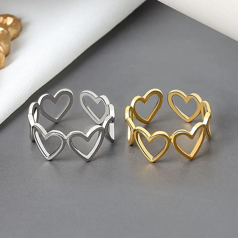 Bague Cœur Multi