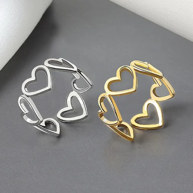 Bague Cœur Multi