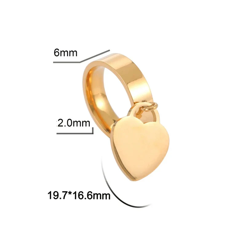 Bague Cœur Charm