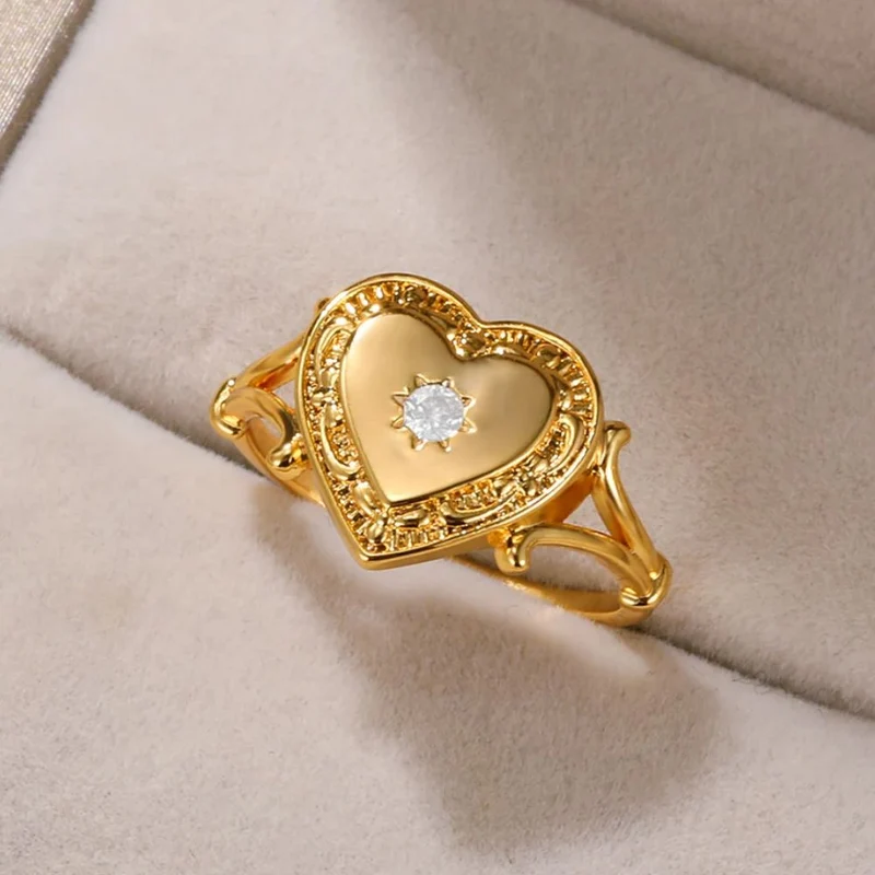Bague Cœur Trésor