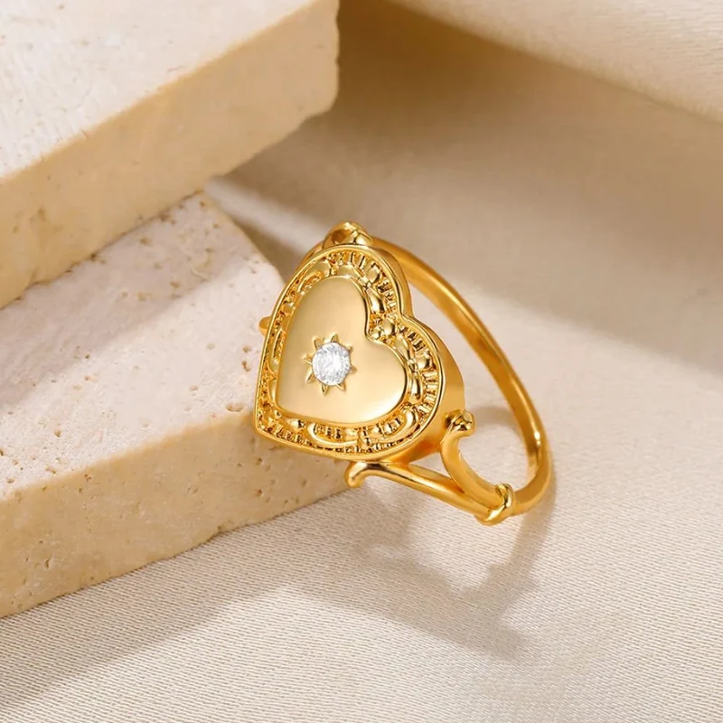 Bague Cœur Trésor