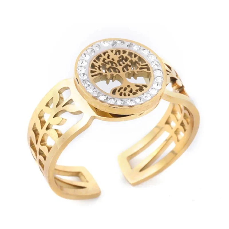 Large Bague Arbre de Vie
