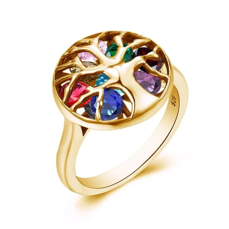 Bague Arbre de Vie Or 18 carats