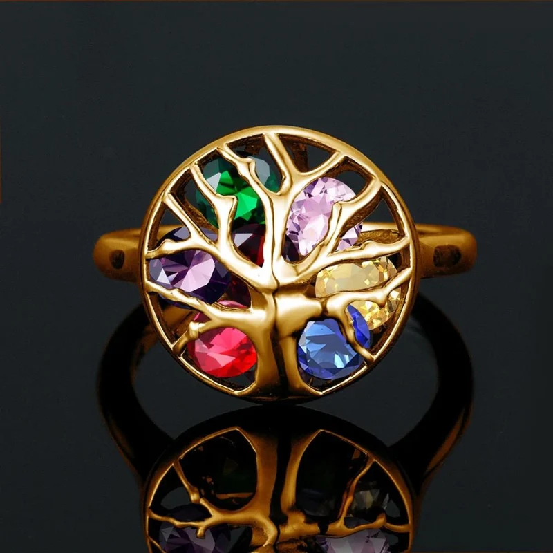 Bague Arbre de Vie Or 18 carats