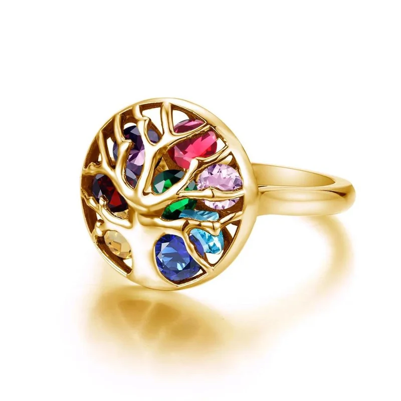 Bague Arbre de Vie Or 18 carats