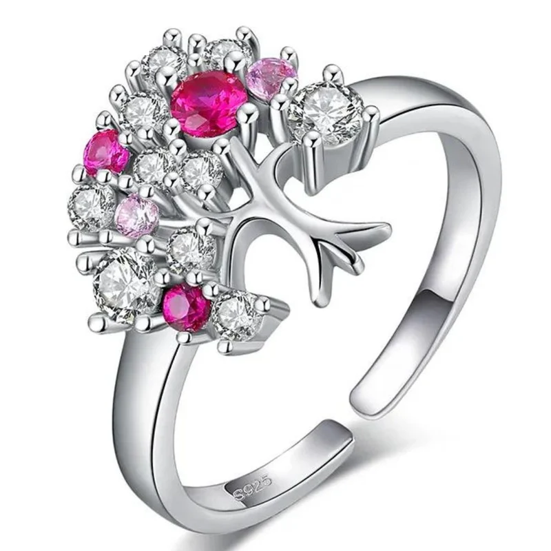 Bague Arbre de Vie Argent Femme