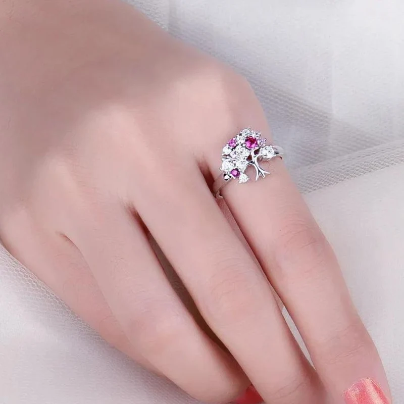 Bague Arbre de Vie Argent Femme
