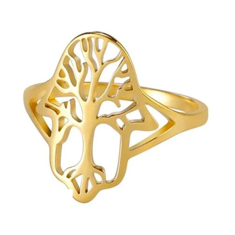 Bague Arbre de Vie Main Fatma
