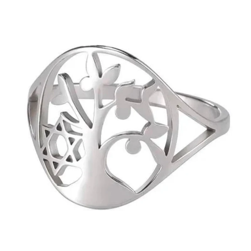 Bague Arbre de Vie Étoile