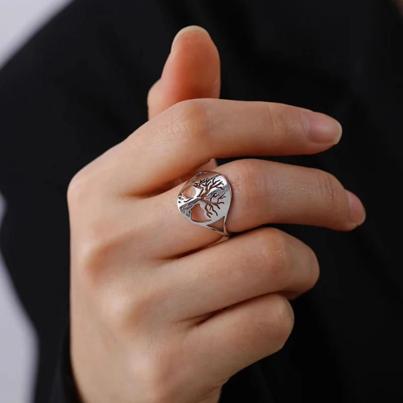 Bague avec Arbre de Vie