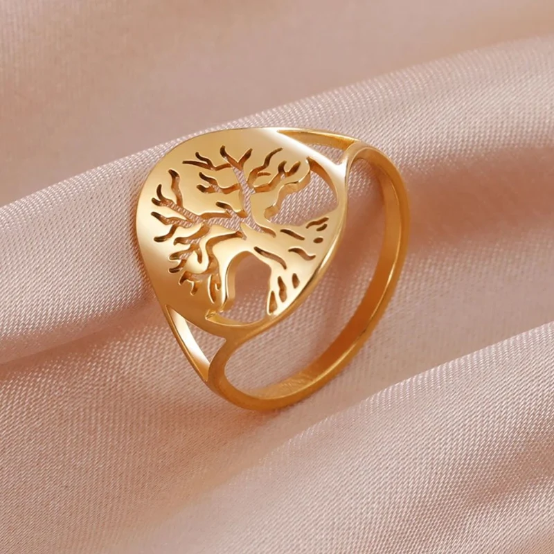 Bague avec Arbre de Vie