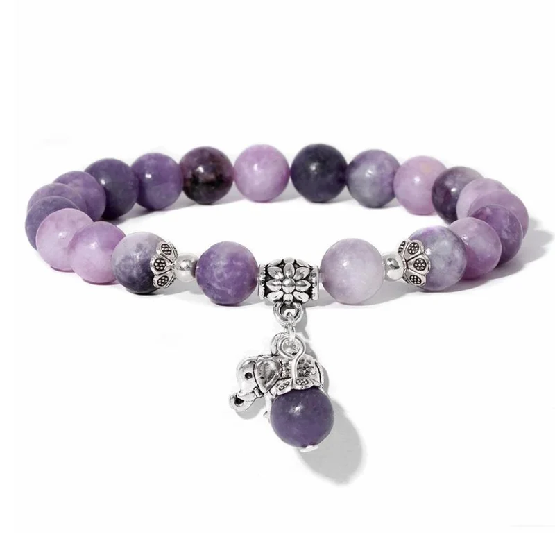 Bracelet Éléphant Perles