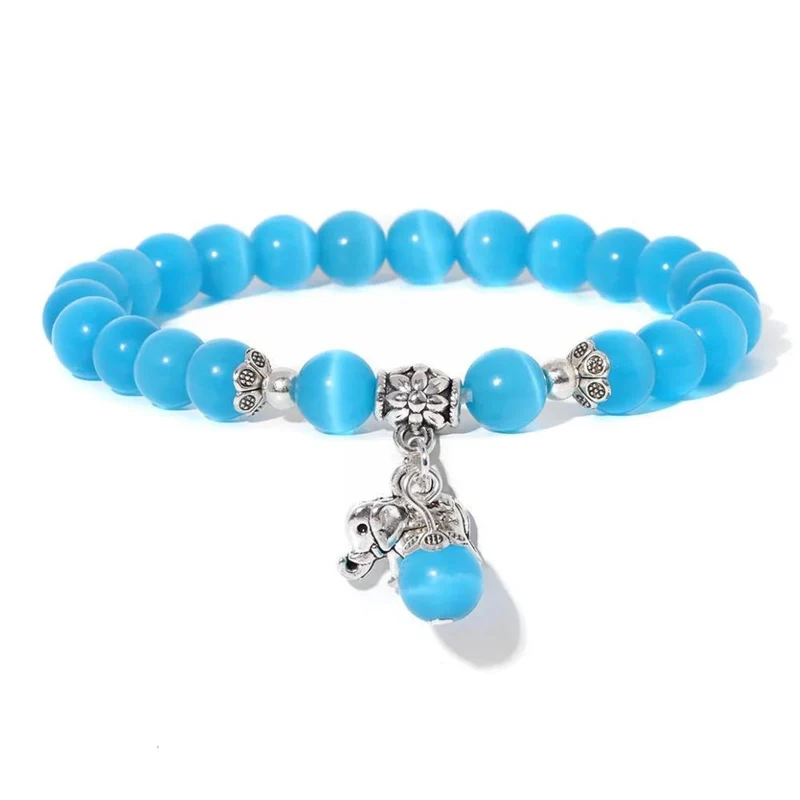 Bracelet Éléphant Perles