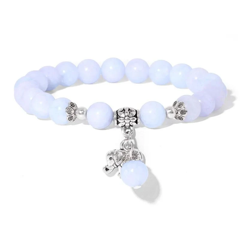 Bracelet Éléphant Perles