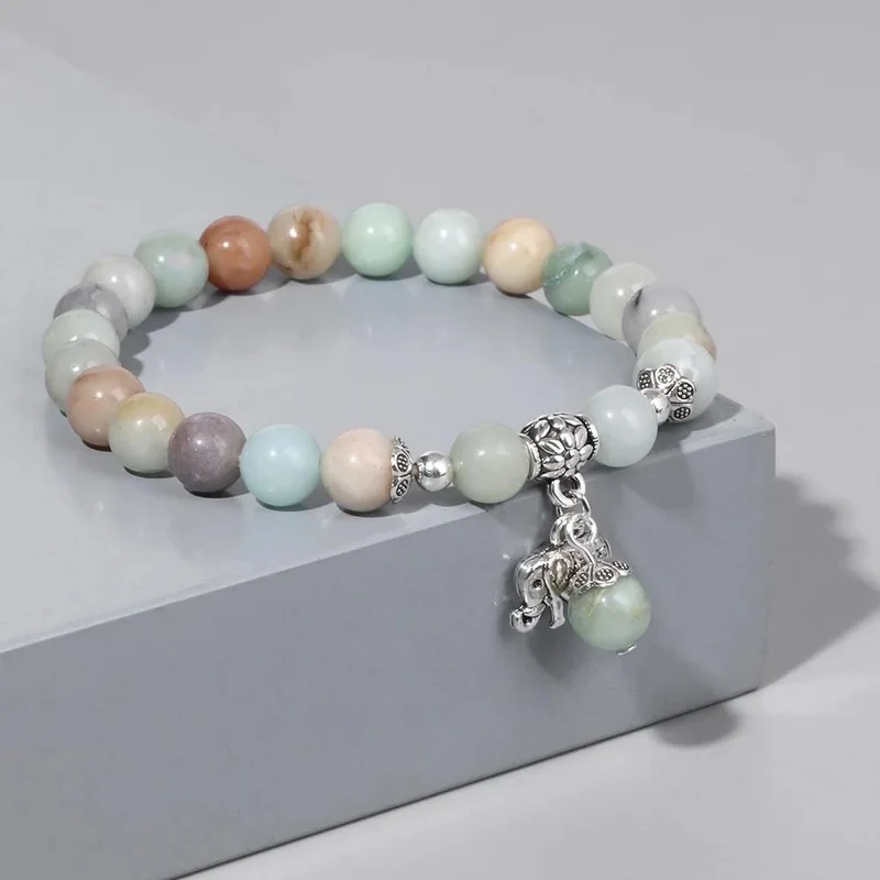 Bracelet Éléphant Perles