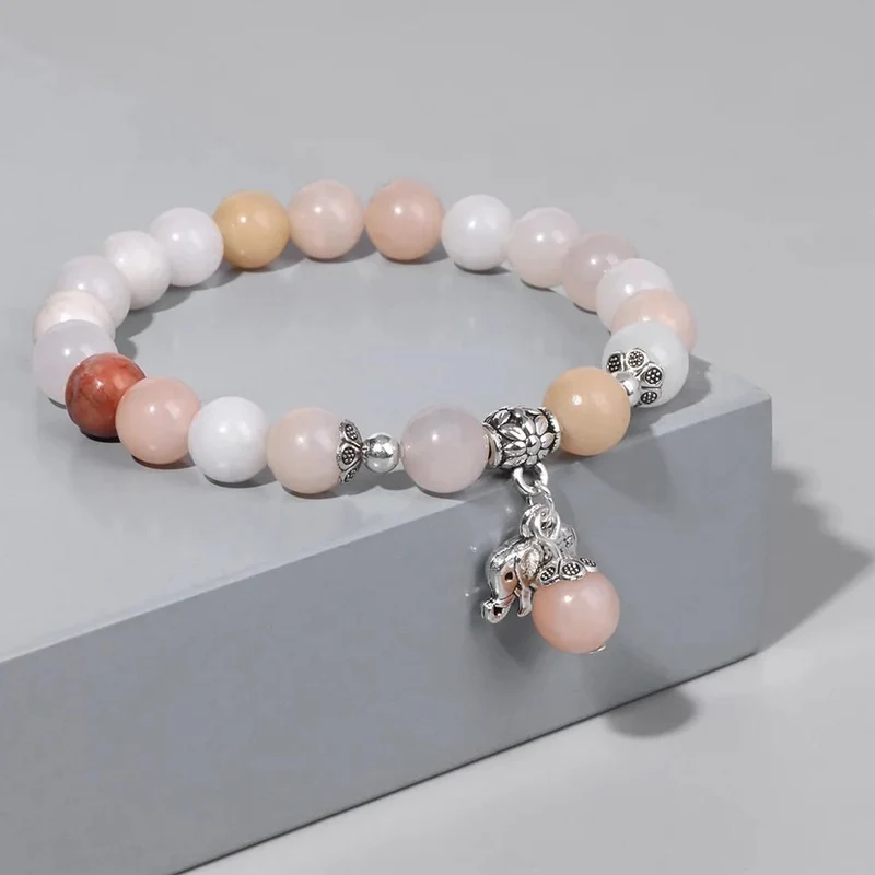Bracelet Éléphant Perles