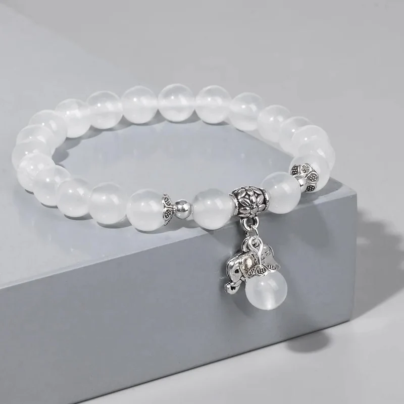 Bracelet Éléphant Perles