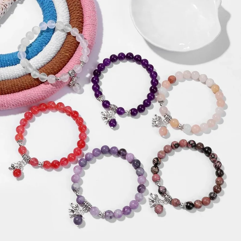 Bracelet Éléphant Perles