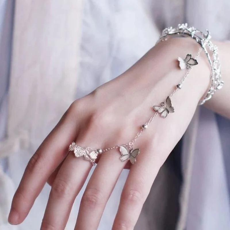 Bague Bracelet Papillon
