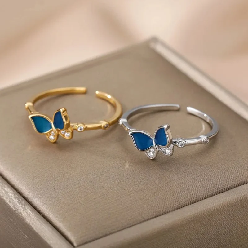 Bague Papillon Humeur