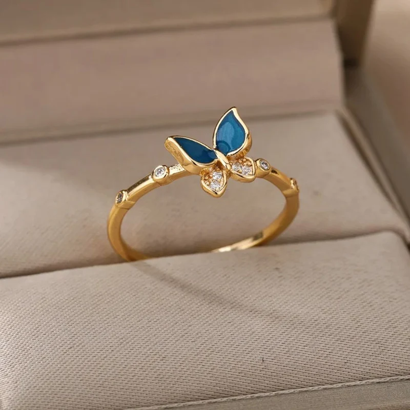 Bague Papillon Humeur